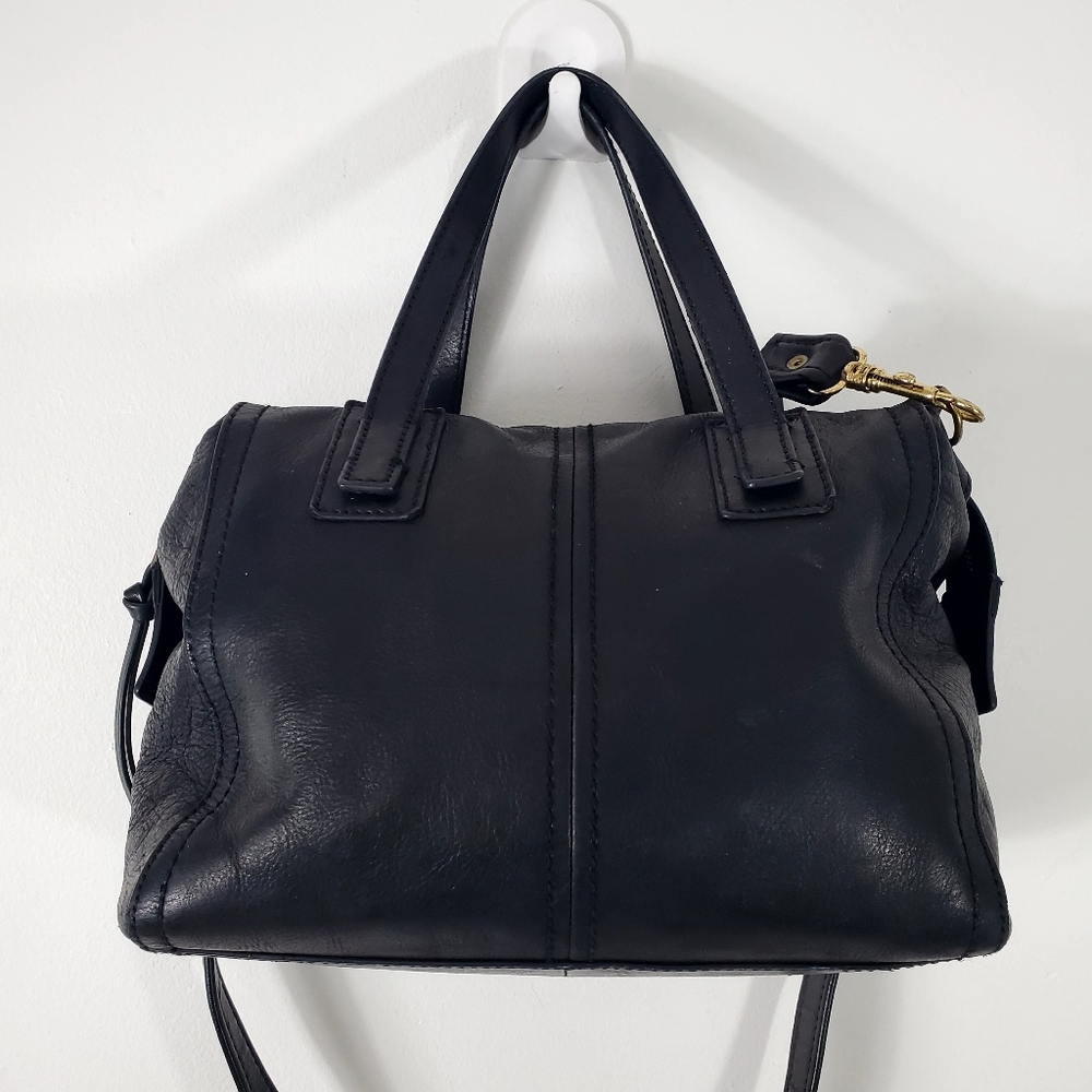 Fossil Emma Satchel Leather Handbags Crossbody